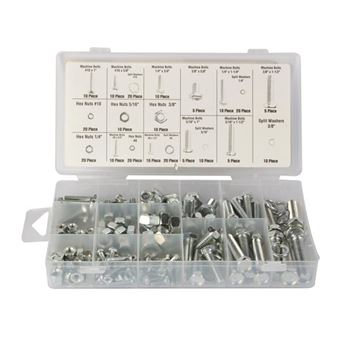 Parafuso/porca Perel HAS06 | Prateado - 1