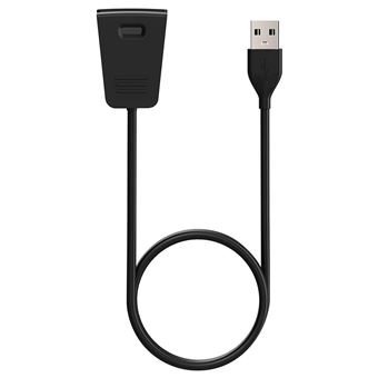 Cabo de Carga Avizar para Fitbit Charge 2 | Sistema de Braçadeira | 58 cm - Preto - 1
