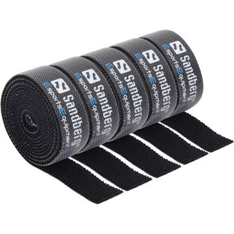 Abraçadeira para Cabos de Velcro Sandberg Cable Velcro Strap 5-pack | Preto - 1