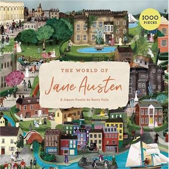 The World Of Jane Austen A Jigsaw Puzzle With 60 Characters And Great Houses To Find Jigsaw Puzzles - 1