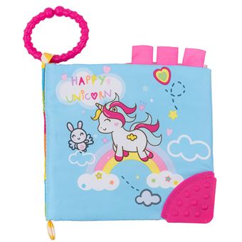 Livro Educativo com Mordedor Kikka Boo Happy Unicorn - 1