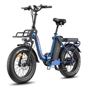 Bicicleta Elétrica FAFREES F20 Max | 500W | 48V30AH | 20" | Travão a disco mecânico | Aurora Azul - 1
