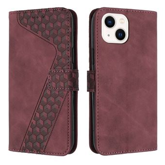 Capa FOXDOCK para iPhone 13 Mini com Fecho Magnético | Resistente a Impactos e Quedas | Compartimentos para Cartões | Castanho - 1