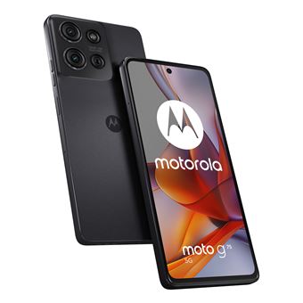 Smartphone Motorola moto g75 5G | 8 GB | 256 GB | Dual SIM híbrido | Cinzento - 1