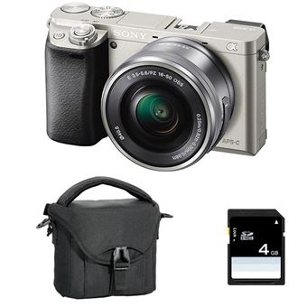 Câmara Digital Sony a6000 + 16-50mm | Prateado - 1