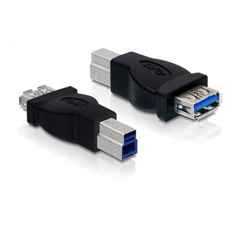 Adaptador para Cabos DeLOCK USB 3.0 Adapter | Preto - 1