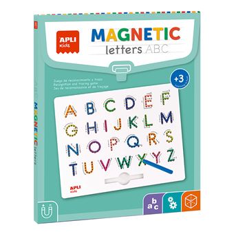 Quadro Magnético APLI Kids ABC letters | Branco - 1