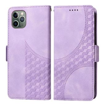 Capa FLOODKING para iPhone 11 Pro Max | Design Acolchoado | Couro PU Premium | Roxo - 1