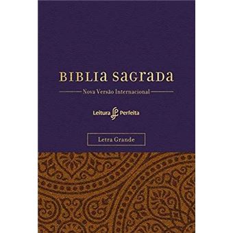 Sua Bíiblia - Letra grande - Roxa - 1