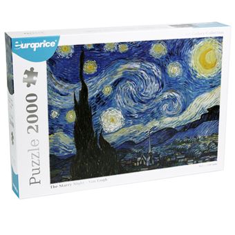 Puzzle Europrice Art Gallery Collection - The Starry Night, Van Gogh | 2000 Peças - 1
