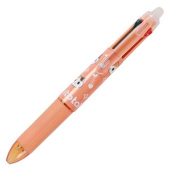 Esferográfica de 4 Cores I-Total Gato Laranja - 1