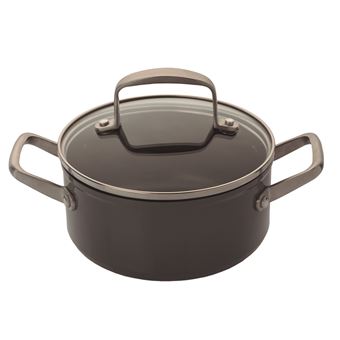 Panela Antiaderente Arcos 697000 Endura com Folha Forjadas de Alumínio e Punho de Aço Inoxidável 16cm Apresentação - 1