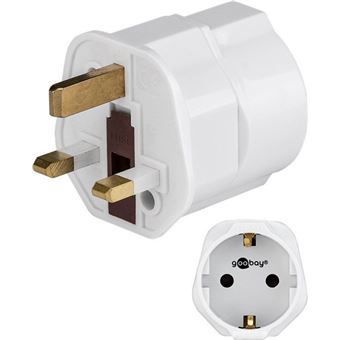 Adaptador de Energia Goobay 45353 | Branco - 1