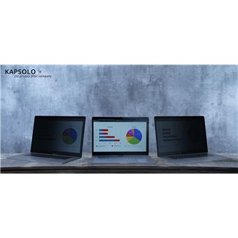 Filtro para Monitor KAPSOLO 2-Way Plug In Privacy HP Elite X2 1012 G2 - 1