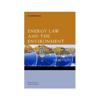 Energy Law and the Environment - Paperback - 2006 - 1