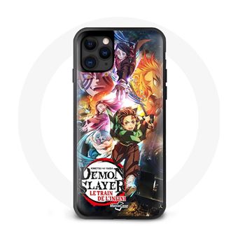 Capa Maniacase para Iphone 12 Pro desenho Animado demon Slayer O Comboio Do Infinitomanga Japonês Tanjiro Nesuko demônios Kitmetsu No Yaiba - 1