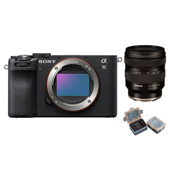 Câmara Sony a7C II (Preto) + Lente Tamron 20-40mm f/2.8 Di III VXD para Sony E + Bateria Kingma 2000mAh (Sony NP-FZ100) - 1