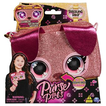 Mala Spin Master Purse Pets BAG INA PursePets Wristlet Puppy GML - 1