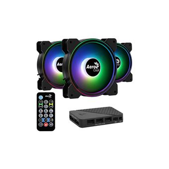 Ventoinha para Pc Aerocool Saturn 12F ARGB Pro | Preto - 1