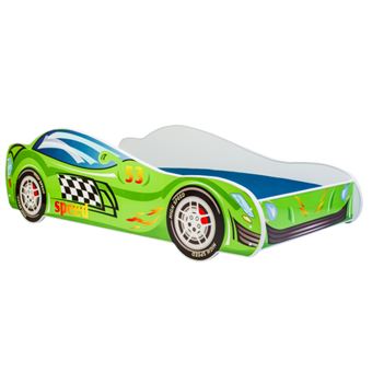 Cama de criança com colchão e estrado incluídos Kobi Speed Car | 140 x 70 cm - 1