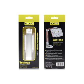 Acessórios Tablet Internet Multimédia Suporte Automóvel Accetel SP108P Universal Ventosa com braço de fácil instalação para Tablet (4"" - 10"") - 1