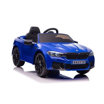 Carro Elétrico LEAN com Comando BMW M5 - Azul - 1