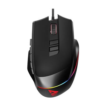 Tapete de Rato Savio Valiant gaming mouse RGB | Preto - 1