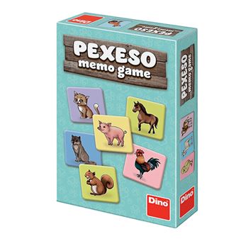 Jogo de Memória DINO 621985 Pexeso Animais - 1