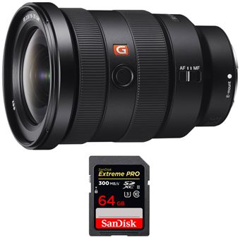 Objetiva Sony FE 16-35mm f/2.8 GM + 1 SanDisk 64GB Extreme PRO UHS-II SDXC 300 MB/s + PDF 15 técnicas para melhorar as suas fotografias - 1
