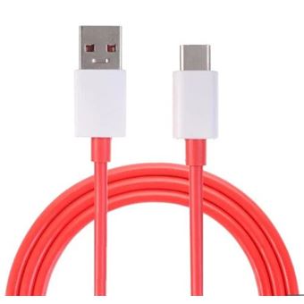 Cabo USB Tipo C Phonecare 4A 100cm Warp Charge para Oneplus - Vermelho - 1