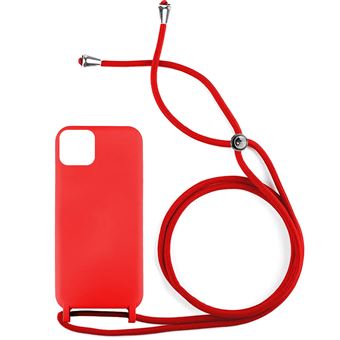 Capa skyhe para Apple iPhone 15 Gel Rope - Vermelho - 1