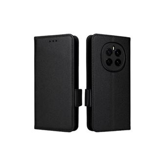 Capa Flip Nanlin para Honor Magic 7 5G | Carteira Magnética | Couro PU | Fivela Lateral | Ranhuras para Cartões | Preto - 1