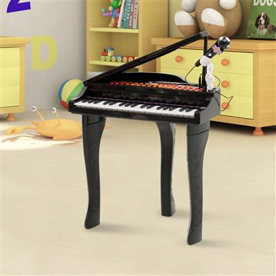 HOMCOM Piano para Crianças com 37 Teclas Piano Infantil com