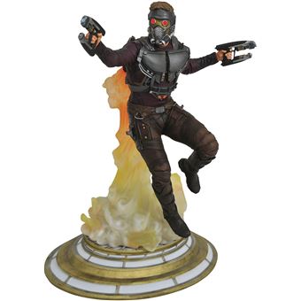 Figura Diamond Select Star Lord Guardians of the Galaxy Vol. 2 Star Lord Diorama Marvel Galery | 29 cm - 1