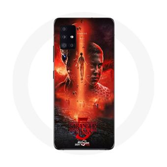 Capa Maniacase para Samsung Galaxy A51 5G stranger things season 5 poster series - 1