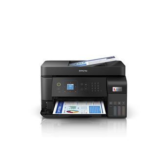 Impressora Multifunções Jato de Tinta Epson EcoTank L5590 | 33 ppm | Wi-Fi | Preto - 1