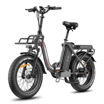 Bicicleta Elétrica FAFREES F20 Max | 500W | 48V30AH | 20" | Travão a disco mecânico | Cinza - 1