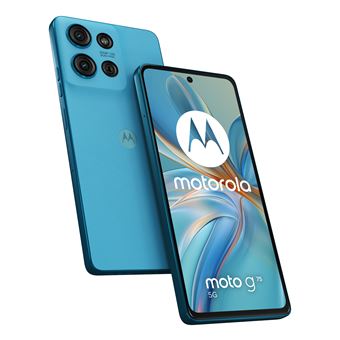 Smartphone Motorola moto g75 5G | 8 GB | 256 GB | Dual SIM híbrido | Azul - 1