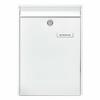 Caixa de Correio de Parede BURG-WÄCHTER LEIPZIG 777 W | Branco - 1