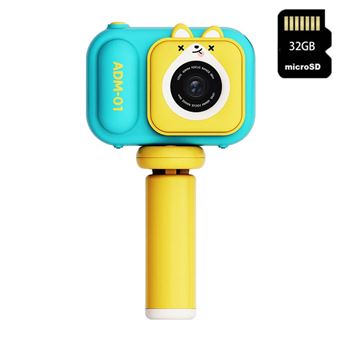 Máquina fotográfica compacta infantil SZSMART S11 | HD 2.4" + 32G | raposa | azul - 1