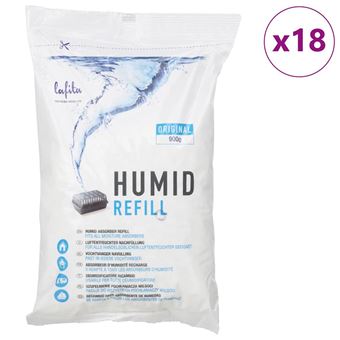 Recargas absorventes de humidade vidaXL | 18 unidades | 900 g - 1