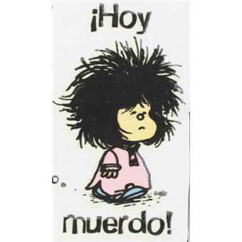 Libreta Grande Mafalda Hoy Muerdo - 1