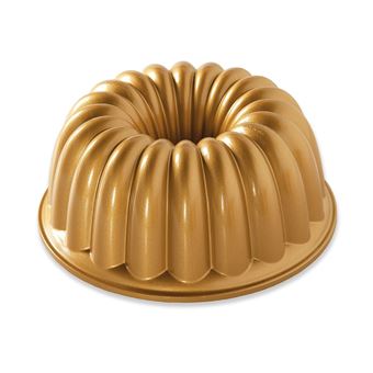 Forma Elegant Party Bundt Pan da Nordic Ware 58677 - Dourado - 1