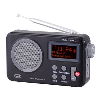 Rádio Trevi DAB 7F80 R | Cinzento - 1