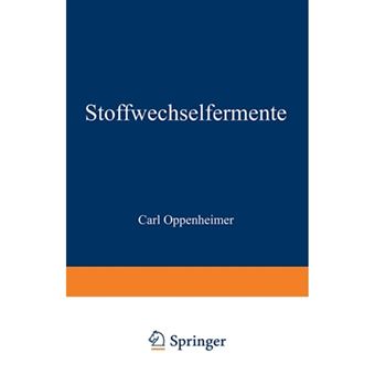 Stoffwechselfermente - Paperback / softback - 1915 - 1