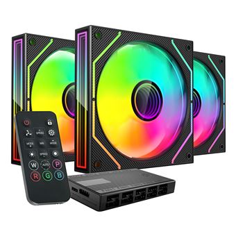 Ventoinha Mars Gaming MF3DPROKIT | Preto - 1