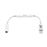 Adaptador LinQ Audio iPhone e iPad a Jack 3,5mm Fêmea Som Claro Branco_0