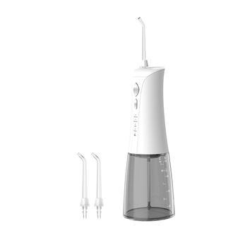 Irrigador Oral Portátil Elétrico BAYKAR | Longa Duração | Limpeza Profunda | 4 Modos | 335ML | Branco - 1