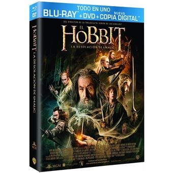 The Hobbit: The Desolation of Smaug (BD + DVD ) / El Hobbit: La Desolacion de Smaug (3Blu-ray)