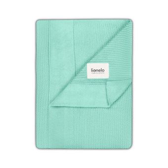 Manta de bebé Lionelo Bamboo Blanket Green Mint - 1